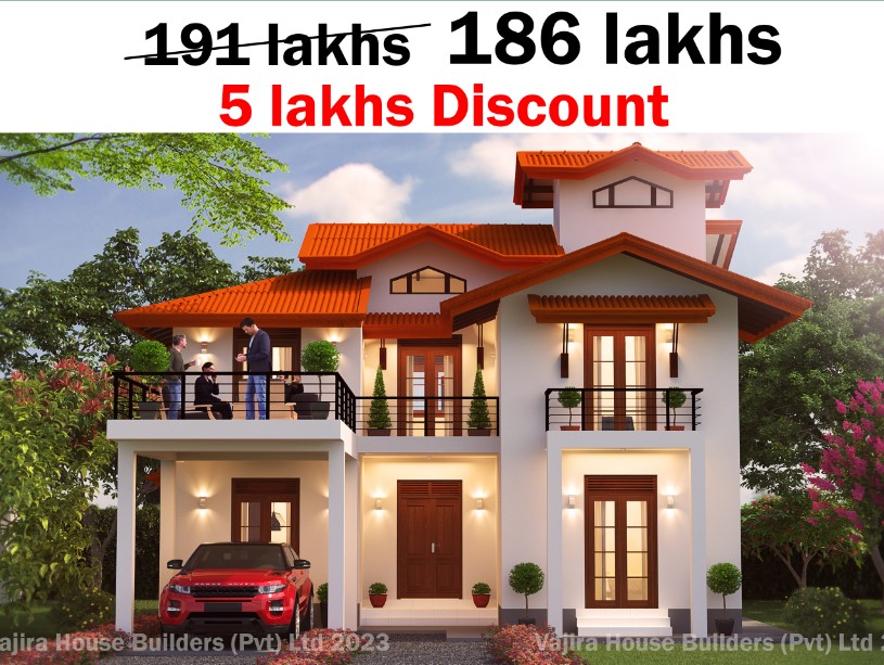 Front and inside only (2) Vajira House Best House Builders Sri