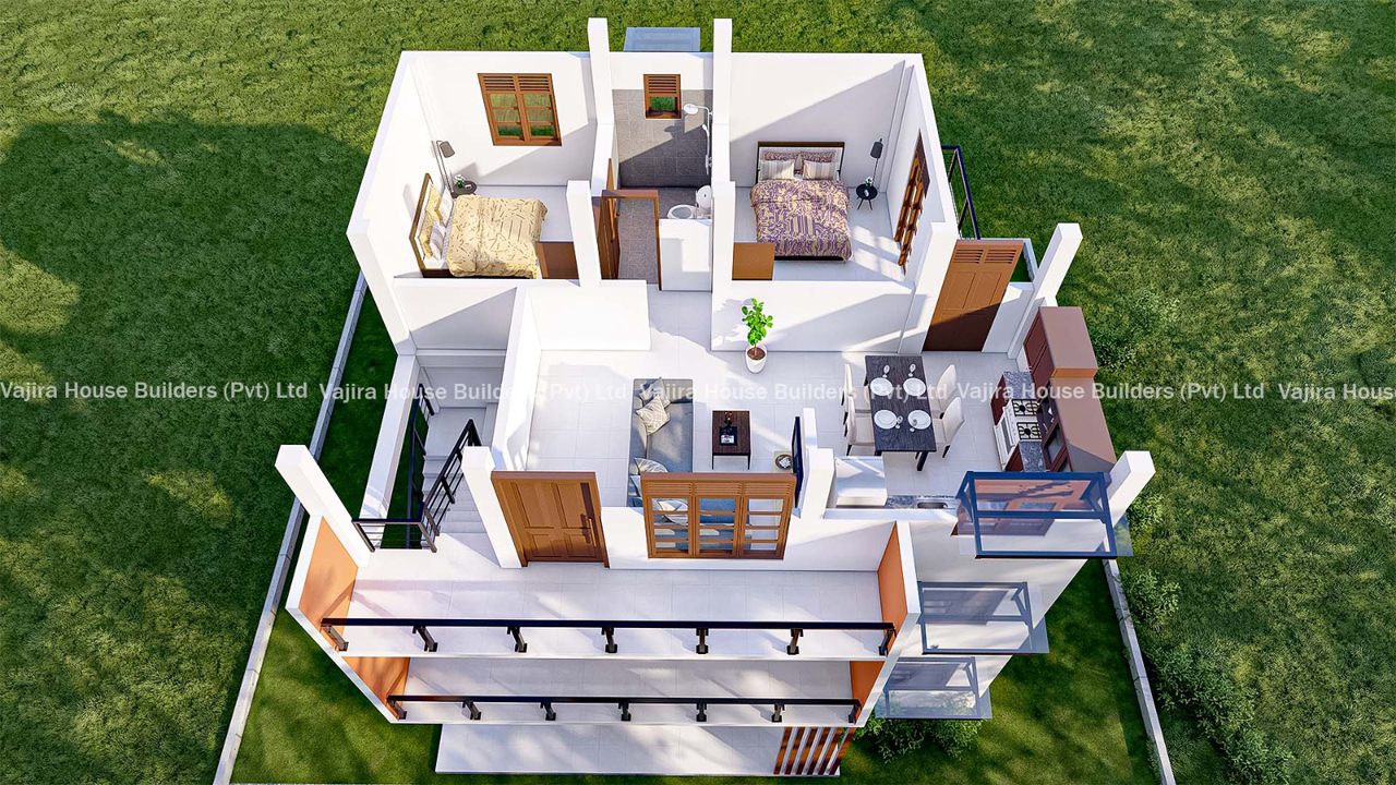 3 storey Apartment